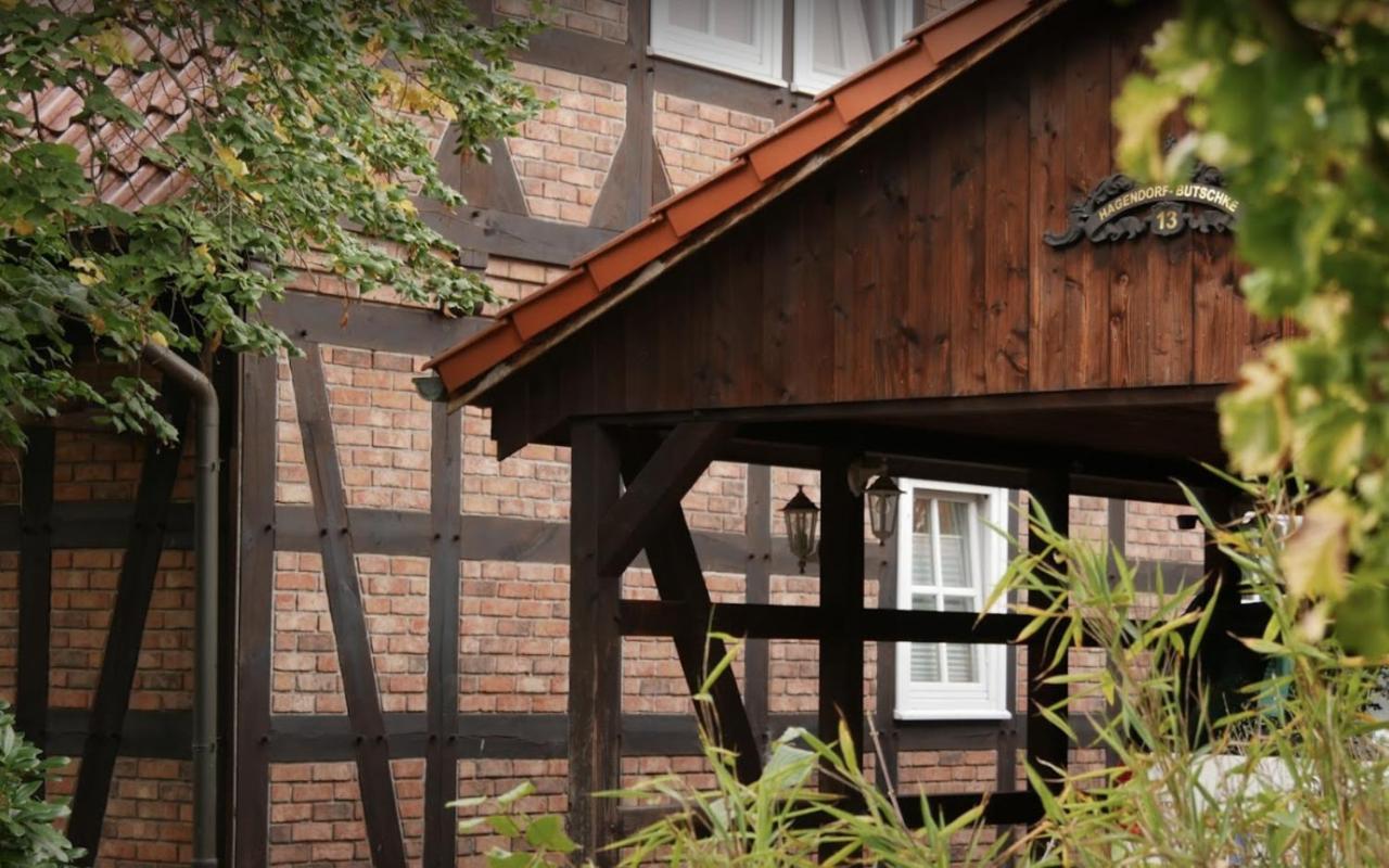 Ute'S Fachwerk Apartamento Wolthausen Exterior foto